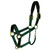 CHAFELESS BREAKAWAY HALTER PADDED CROWN AND NOSE - Hunter Green