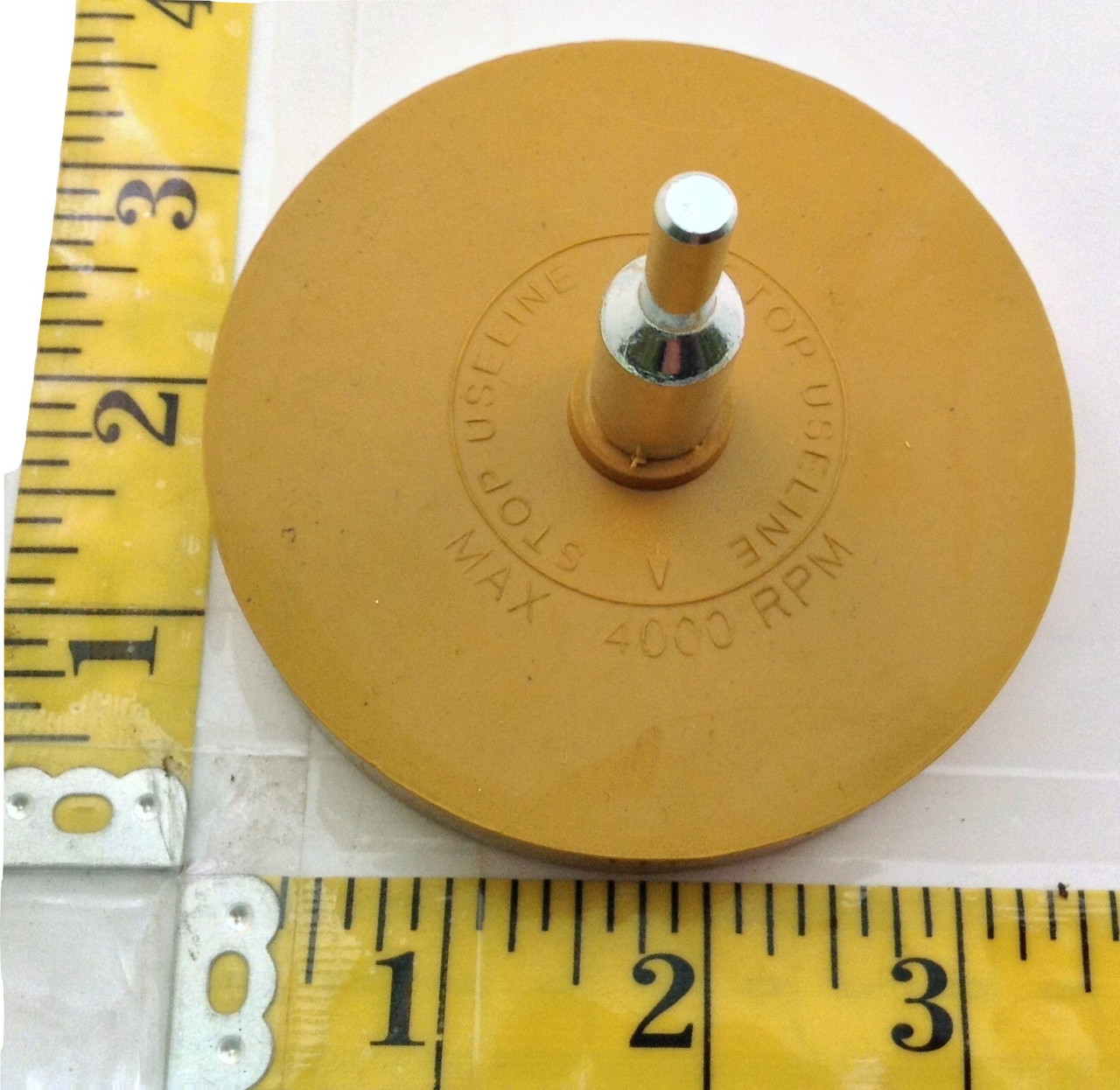 Rubber Eraser Wheel for Adhesive Sticker Pinstripe Decal Graphic
