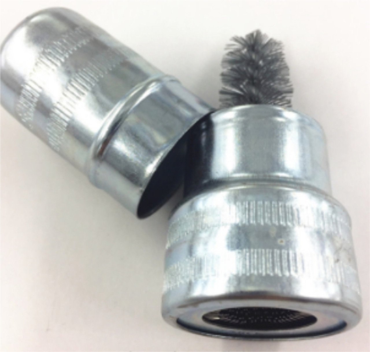 Battery Terminal Post Cable Cleaner Brush - Silver