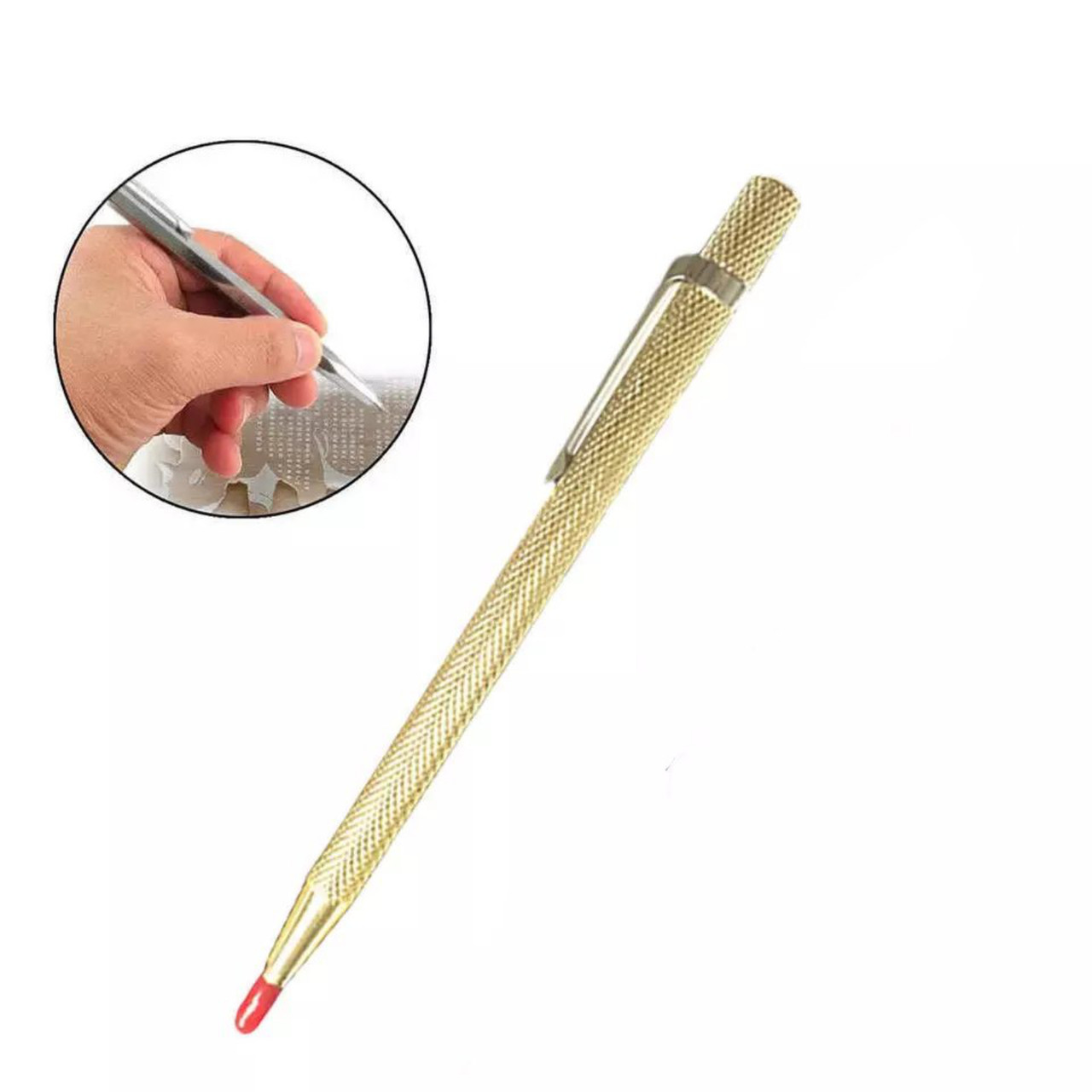 Alloy Scribe Pen Carbide Scriber Pen Metal Glass Tile Cutting Marker – Sand  & Soda