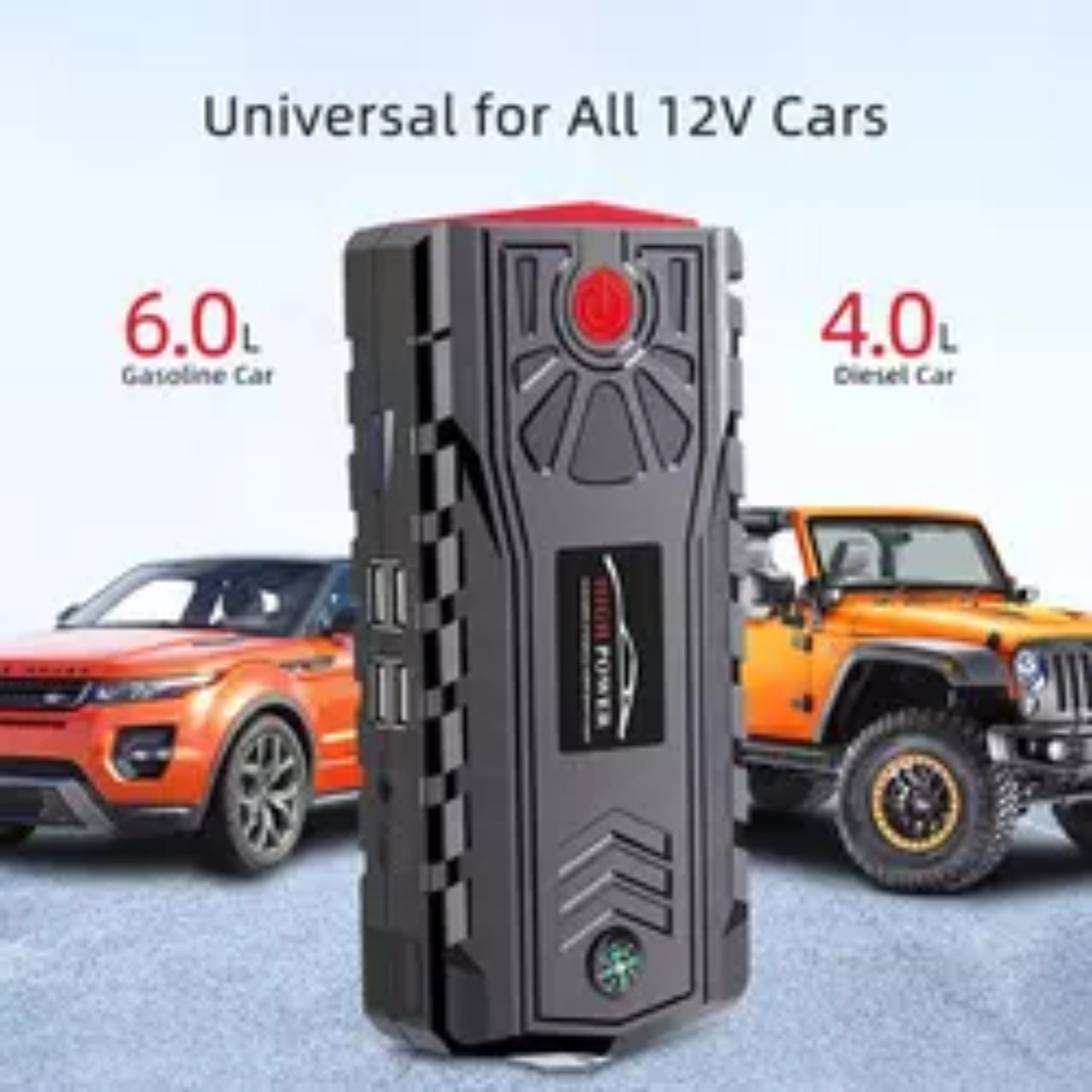 Portable car Emergency Start Power Supply 12V 32000mAh Power Bank car Backup Power Supply