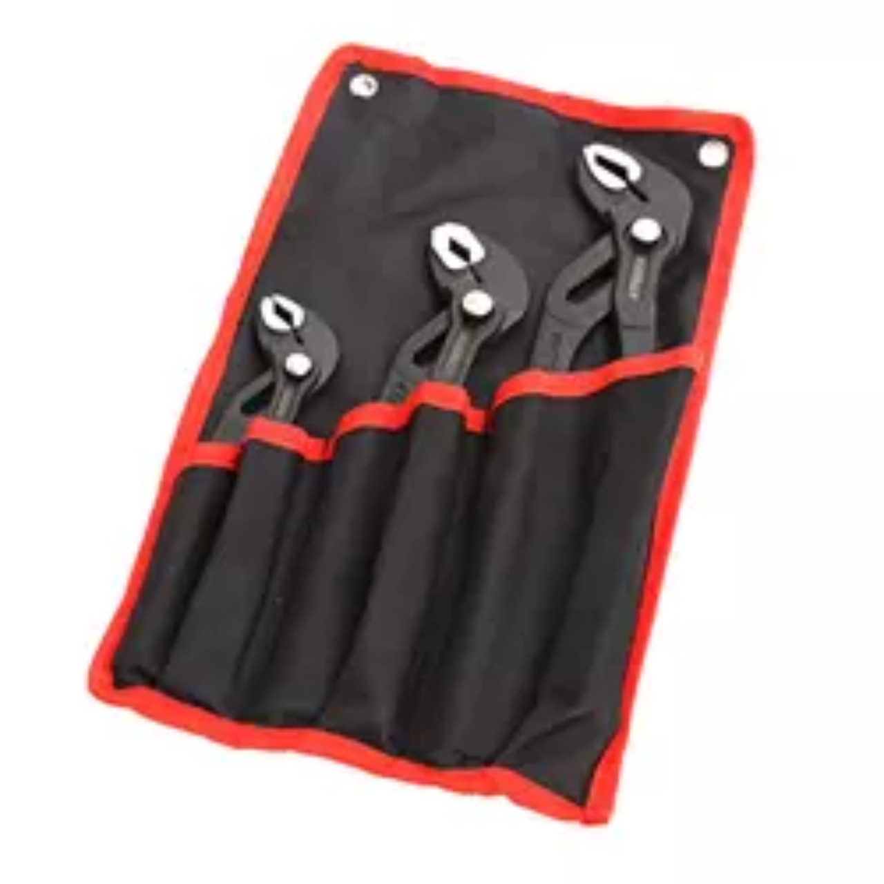 7, 10, and 12-Inch 3 pcs Self-Locking "Cobra" Style Water Pump Pliers Set