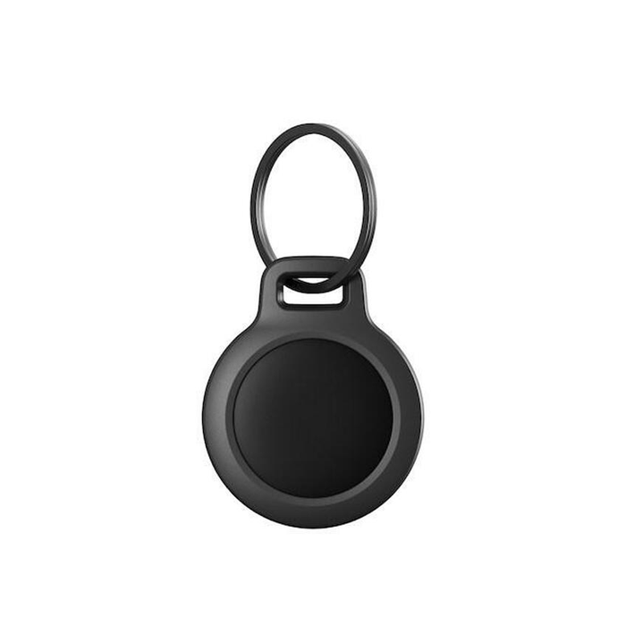 Nomad AirTag Rugged Keychain Black