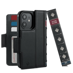 Twelve-South BookBook with MagSafe Case iPhone 12 Mini - Black