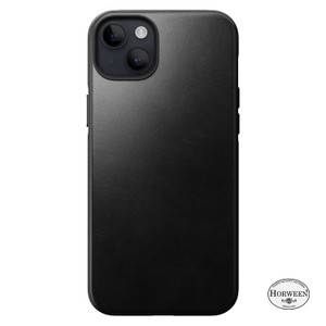 Nomad Modern Horween Leather Case iPhone 14 Plus - Black