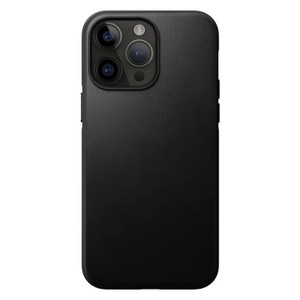 Nomad Modern Leather Case iPhone 15 Pro - Black