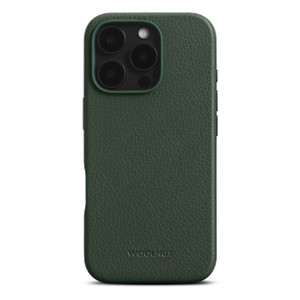 Woolnut Leather Case iPhone 16 Pro - Green