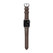 Nomad Traditional Strap Apple Watch 42/44/45/Ultra 49mm - Rustic Brown (Silver Hardware)