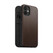 Nomad Leather Rugged Folio Case iPhone 12 Mini - Rustic Brown