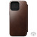 Nomad Horween Leather Folio Wallet iPhone 15 Pro Max - Rustic Brown 