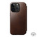 Nomad Modern Horween Leather Folio iPhone 15 Pro Max - Rustic Brown