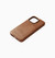 Mujjo Full Leather Wallet Case iPhone 15 Pro Max - Dark Tan