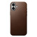 Nomad Modern Leather Case iPhone 16 Plus - Brown