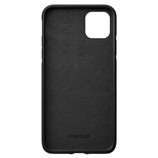 Nomad Horween Leather Rugged Case iPhone 11 Pro Max - Black