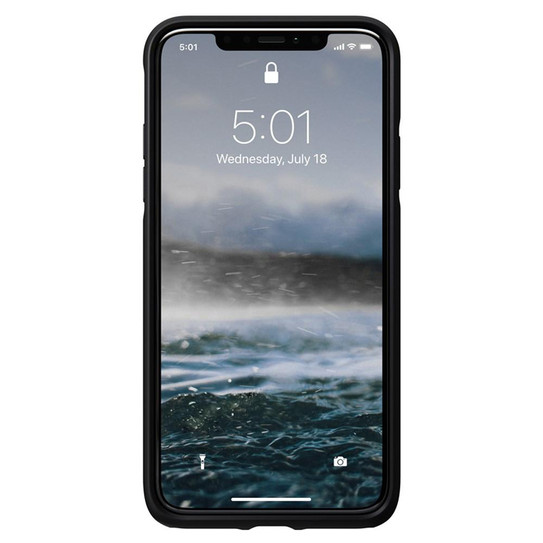Nomad Horween Leather Rugged Case iPhone 11 Pro Max - Black