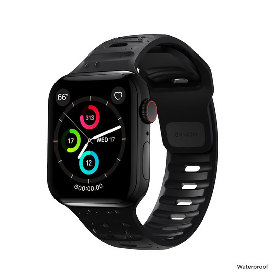 Nomad Sport Strap Apple Watch 38/40mm - Black (Black Hardware)