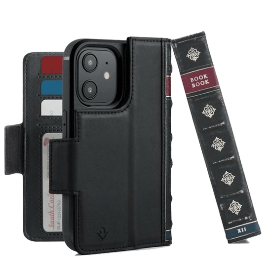 Twelve-South BookBook with MagSafe Case iPhone 12 Mini - Black