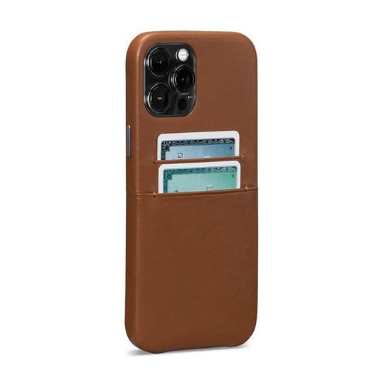 SENA Snap On Wallet Case iPhone 13 Pro Max - Brown