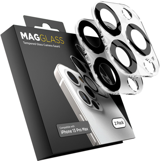 Encased MagGlass Ultra HD Camera Lens Protector iPhone 13 Pro/13 Pro Max (2 Pack)