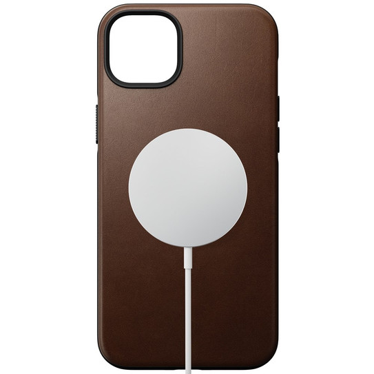 Nomad Modern Leather Case iPhone 14 Plus - Brown