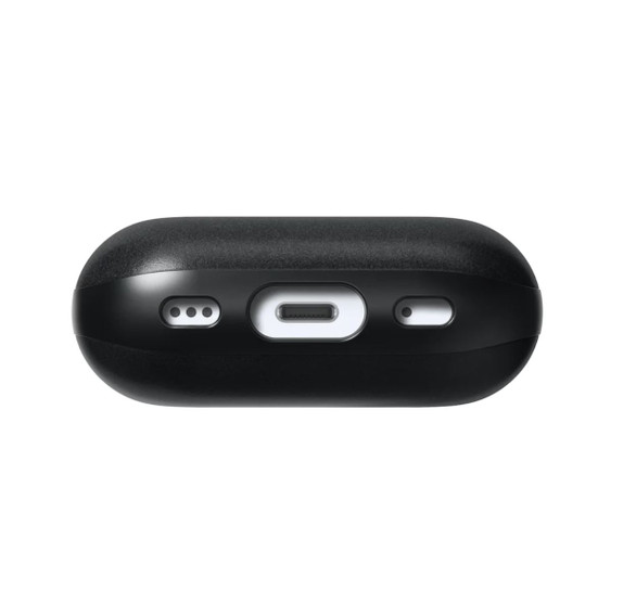 Nomad Modern Horween Leather Case AirPods Pro 1st & 2nd Gen - Black