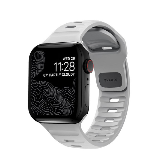 Nomad Sport Band Apple Watch 40/41mm - Lunar Grey