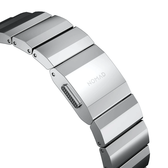 Nomad Stainless Steel Band Apple Watch 38/40/41mm - Silver
