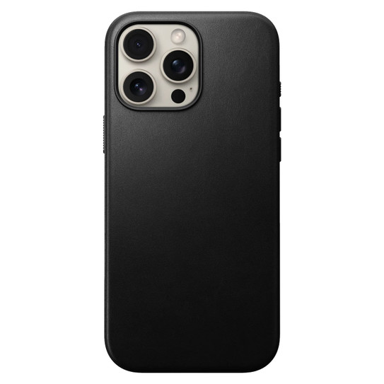 Nomad Modern Leather Case iPhone 16 Pro Max - Black