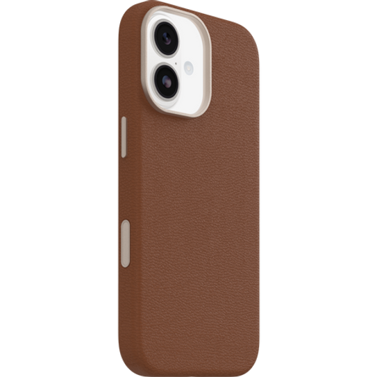 OtterBox Symmetry Cactus Leather MagSafe with Camera Control Case iPhone 17 - Desert Saddle Brown OtterBox Symmetry Cactus Leather MagSafe with Camera Control Case iPhone 17 - Desert Saddle Brown