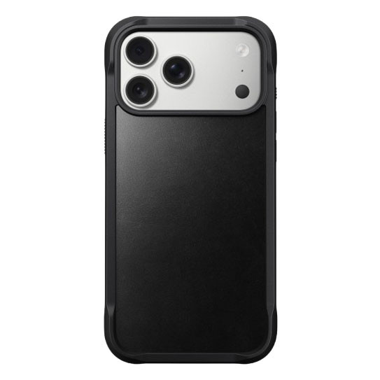 Nomad Rugged Horween Leather Case iPhone 17 Pro Max - Black Nomad Rugged Horween Leather Case iPhone 17 Pro Max - Black