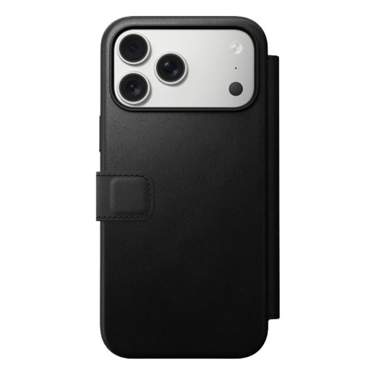Nomad Modern Leather Folio Case iPhone 17 Pro Max - Black Nomad Modern Leather Folio Case iPhone 17 Pro Max - Black