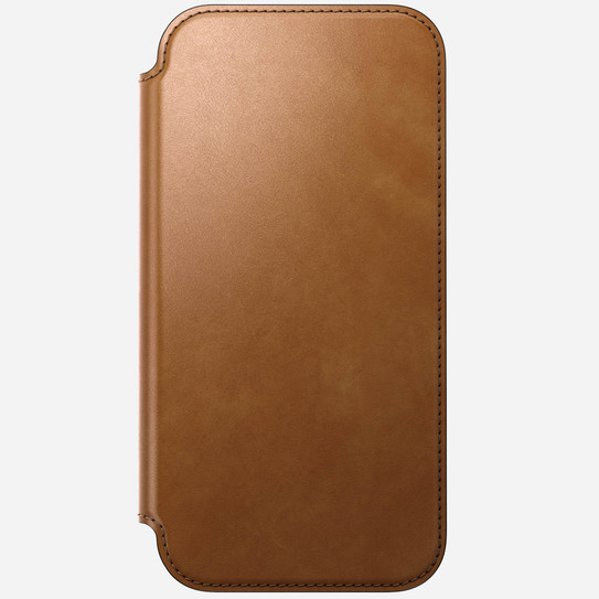 Nomad Modern Leather Folio Case iPhone 17 Pro Max - English Tan Nomad Modern Leather Folio Case iPhone 17 Pro Max - English Tan
