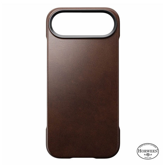 Nomad Traditional Horween Leather Case iPhone 17 Air - Brown Nomad Traditional Horween Leather Case iPhone 17 Air - Brown