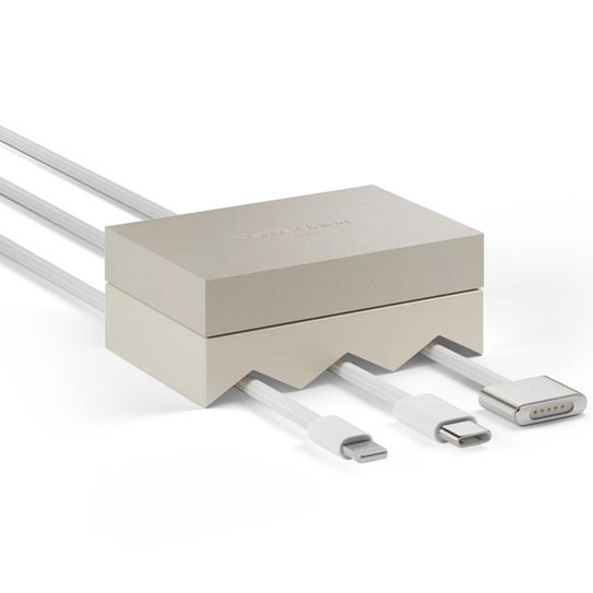Native Union Weighter for 3 Cables - Sandstone