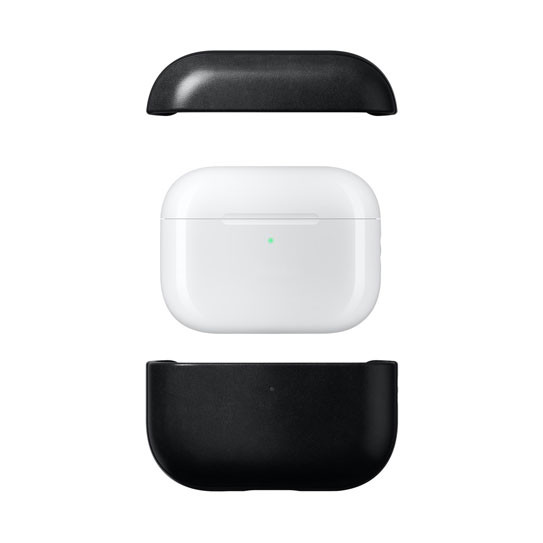 Nomad Modern Horween Leather Case AirPods Pro 3 - Black