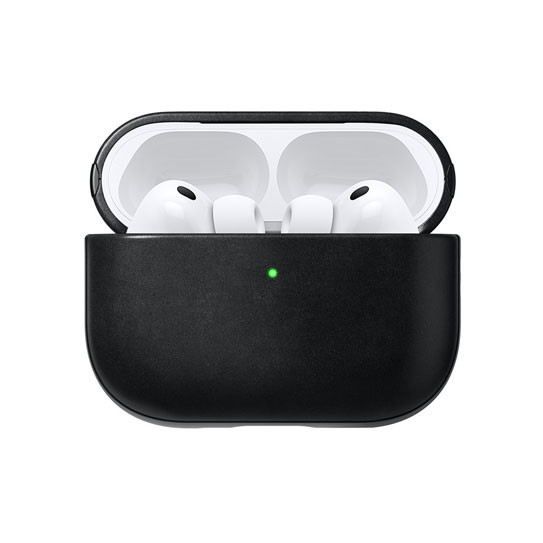 Nomad Modern Horween Leather Case AirPods Pro 3 - Black