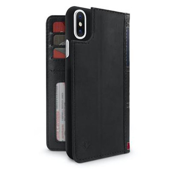Twelve-South BookBook Case iPhone Xs Max - Black