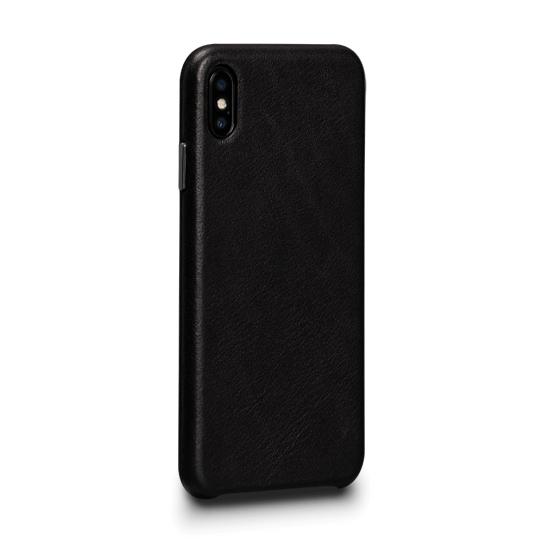 SENA Deen LeatherSkin Case iPhone Xs Max - Black