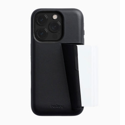 Bellroy 3 Card Leather Case iPhone 15 Pro - Black