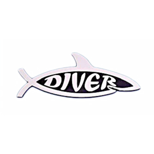 Shark Diver Emblem