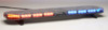 CLOSE OUT Whelen JE8SP1 Justice LED Lightbar 50 inch, RED/BLUE or ALL RED, with Takedown and Alley Lights