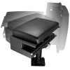 Jotto-Desk 425-0017,Hinged Printek Brother Armrest Console Accessory, Horizontal or Vertical Mount