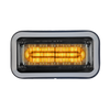 Code-3 - PRIZM II Perimeter Lights - 3x7 Inch, Available in Single, Split, or Steady Burn, 12 LED per lighthead, Optional Chrome Bezel