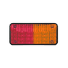 Code-3 - 3x7 Perimeter Lights - 3x7 Inch, Available in Single or Split Color, 20 flash patterns