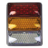 Weldon 3884-0100-19 - Tri, 3x7 Lamps, LED Stop & Tail, Seq Turn & Backup, w/Packard-Rh