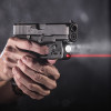 Streamlight 69272 TLR-6 (GLOCK 26/27/33) with white LED and red laser. Includes two CR 1/3N lithium batteries, Black - DSS
