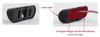 SoundOff Signal mPOWER Fascia 4 inch Perimeter LED Light, Screw Mount, 18 LED tri-color per light head, Red/Blue/White, White Housing - EMPS200DV-8