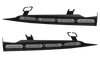 Sound-off Ford Law Enforcement Interceptor Sedan (Taurus) n-Force Interior Front Facing LED Light Bar, Single Color, R/B/R/W/W/R/B/R, 2010-2019 Ford Interceptor Sedan / Taurus, ENFWBRFF05