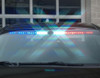 Sound-off Ford Law Enforcement Interceptor Sedan (Taurus) n-Force Interior Front Facing LED Light Bar, Single Color, R/B/R/W/W/R/B/R, 2010-2019 Ford Interceptor Sedan / Taurus, ENFWBRFF05