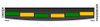 SoundOff nForce Interior Rear Facing LED Light Bar, Single Color Green/ Amber Alternating, 2020-223 Interceptor Utility without Option 76P, ENFWB00UVL